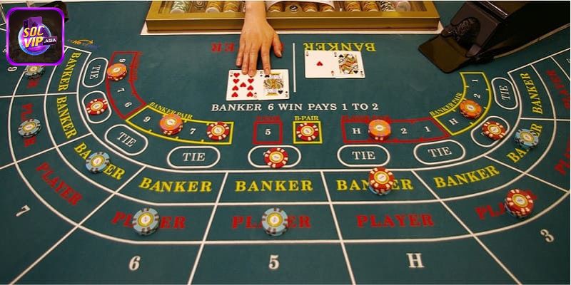 Baccarat Socvip những quy tắc và tỷ lệ thưởng